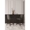 Manhattan Comfort Fifth Avenue Faux Leather Counter Stool in Pebble Grey - Set of 2 2-CS012-PE - alternate 6